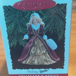 Holiday Barbie Keepsake Ornament NWT